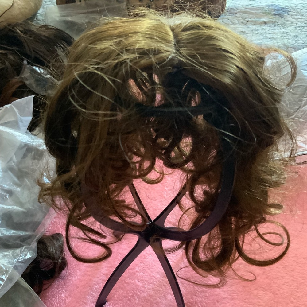 Curly Brown Hair Topper for Women